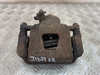 суппорт передний правый Daewoo Kalos 1 поколение 2004, 1.4 л., F14D3, бензин, МКПП, красный, минивэн, передний привод