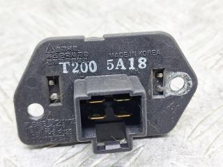 сопротивление печки Chevrolet Aveo T200 2005, 1.6 л., бензин, АКПП, черный, передний привод