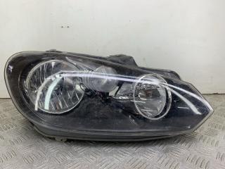 фара правая Volkswagen Golf 6 поколение 2008, 1.4 л., CGGA, бензин, 5МКПП, голубой, хетчбэк 5 дв., передний привод