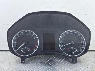 щиток приборов (приборная панель) Skoda Octavia 2 поколение (A5) [рестайлинг] 2011, 1.6 л., CAYC, дизель, 5МКПП, оливковый, хетчбэк 5 дв., передний привод, 1Z0920803M