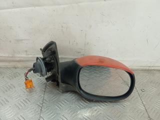 зеркало наружное правое Peugeot 206 1 поколение 2002, 1.6 л., NFU (TU5JP4), бензин, МКПП, черный, кабриолет, передний привод