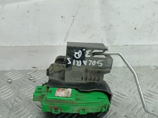 замок двери задней правой Hyundai Solaris 1 поколение 2012, 1.4 л., G4FA, бензин, красный, седан, передний привод