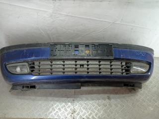 бампер передний Opel Zafira 1 поколение (A) 2002, 1.8 л., Z 18 XE, бензин, МКПП, синий, минивэн, передний привод