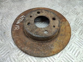 диск тормозной передний Fiat Punto 2 поколение 2001, 1.2 л., 188 A4.000, бензин, МКПП, черный, хетчбэк 3 дв., передний привод