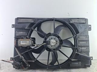 вентилятор радиатора Skoda Octavia 2 поколение (A5) [рестайлинг] 1Z5 2008, 1.6 л., BSE, бензин, 5МКПП, серый, универсал, передний привод, 1K0121203AN