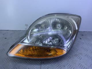 фара левая Chevrolet Matiz 2 поколение [рестайлинг] (2008 - 2010), 1.0 л., бензин, МКПП, голубой, хетчбэк 5 дв., передний привод