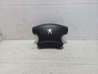 подушка безопасности водителя Peugeot 306 1 поколение [рестайлинг] 1998, 1.6 л., NFZ (TU5JP), бензин, АКПП, красный, универсал, передний привод, 96363427ZL