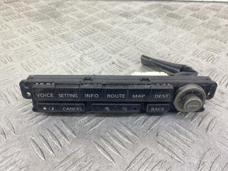 панель управления магнитолой Nissan X-Trail T30 [рестайлинг] 2005, 2.2 л., дизель, МКПП, красный, внедорожник 5 дв., полный привод, 28395ES60A, T3100034A00001