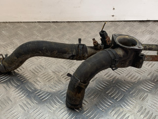 корпус термостата Hyundai Coupe RD 1996, 2.0 л., G4GF, бензин, МКПП, голубой, купе, передний привод