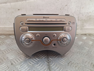 магнитола Nissan Micra 4 поколение (K13) 2011, 1.2 л., HR12DE, бензин, МКПП, хетчбэк 5 дв., передний привод, 281851HA0A, PN3201MB
