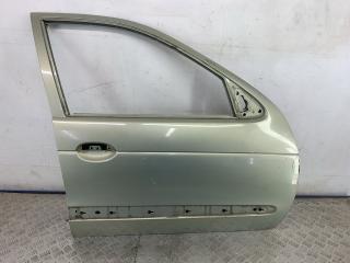 дверь передняя правая Renault Megane 1 поколение [рестайлинг] (1999 - 2003), 1.4 л., K4J 710, бензин, МКПП, оливковый, хетчбэк 5 дв., передний привод