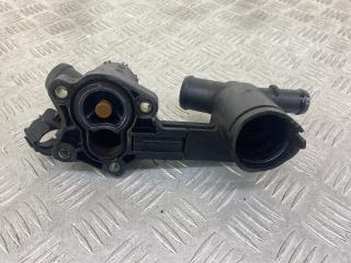 корпус термостата Skoda Yeti 1 поколение (2009 - 2014), бензин, МКПП, коричневый, 03F121111A, 03F121026B