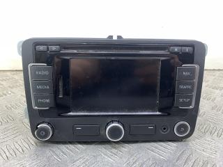 магнитола SEAT Altea 1 поколение [рестайлинг] 5P 2012, 1.6 л., CAYC, дизель, робот, серый, минивэн, передний привод, 5P0035191N