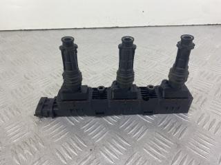 катушка зажигания Opel Corsa C F08 2001, 1.0 л., Z 10 XE, бензин, МКПП, черный, хетчбэк 3 дв., передний привод, 0221503014
