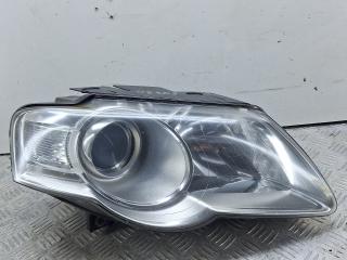 фара правая Volkswagen Passat B6 2008, 1.8 л., BZB, бензин, 6МКПП, черный, универсал, передний привод, 1EL24701412, 3C0941006Q