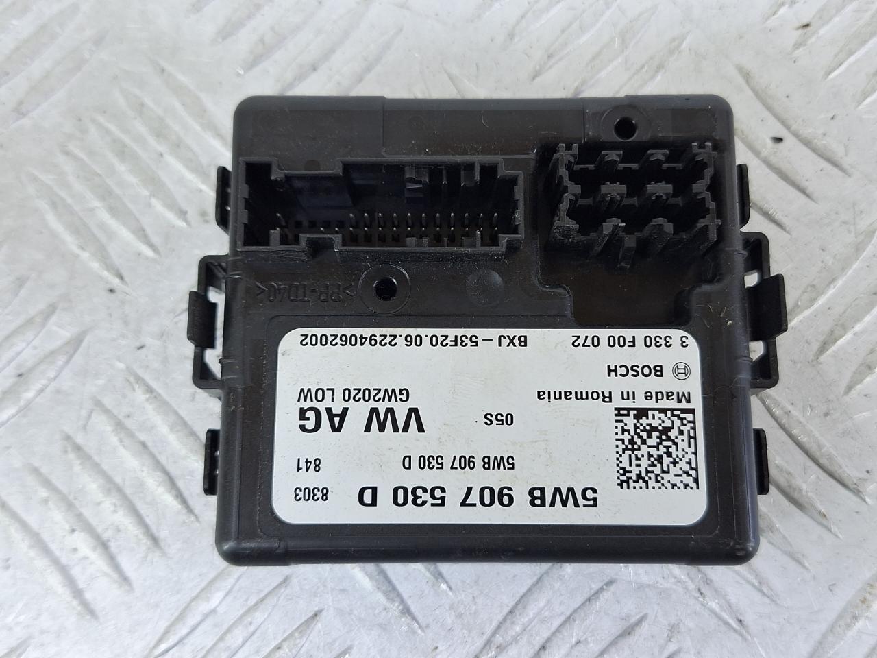 диагностический интерфейс Volkswagen Caddy 5 поколение 2022, бежевый, фургон, передний привод, 5WB907530D, 3330F00072 - фото №1