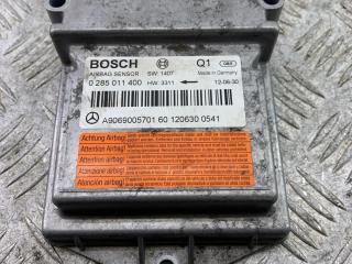 блок AirBag Volkswagen Crafter 1 поколение [рестайлинг] (2011 - 2016), 2.0 л., CKTC, дизель, МКПП, желтый, микроавтобус, задний привод, 0285011400, A9069005701