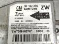 блок AirBag Opel Tigra 2 поколение 2006, 1.4 л., Z 14 XEP, бензин, МКПП, кабриолет, передний привод, 327963935, 93162255 - фото №6