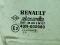 стекло двери передней правой Renault Megane 1 поколение [рестайлинг] (1999 - 2003), бордовый, передний привод - фото №6