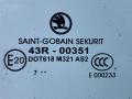 стекло двери передней правой Skoda Fabia 1 поколение [рестайлинг] (2004 - 2007), 1.4 л., BUD, бензин, МКПП, черный, универсал, передний привод - фото №5
