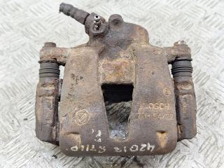 суппорт передний правый Fiat Stilo 1 поколение 2002, 1.6 л., 182 B6.000, бензин, МКПП, синий, хетчбэк 5 дв., передний привод