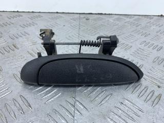 ручка наружная задняя правая Renault Scenic 1 поколение [рестайлинг] 2002, 1.6 л., K4M 700, бензин, МКПП, серебро, минивэн, передний привод, 97114102