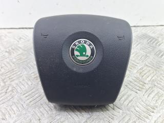 подушка безопасности водителя Skoda Octavia 2 поколение (A5) [рестайлинг] 1Z5 2008, 1.6 л., BSE, бензин, 5МКПП, серый, универсал, передний привод, 1Z0880201AM