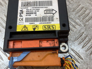 блок AirBag Citroen C2 1 поколение 2006, 1.4 л., 8HZ (DV4TD), дизель, робот, черный, хетчбэк 3 дв., передний привод, 401656, 9660855180
