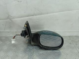 зеркало наружное правое Peugeot 206 1 поколение 2000, 1.4 л., KFX (TU3JP), бензин, МКПП, зеленый, хетчбэк 5 дв., передний привод