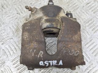 суппорт передний правый Opel Astra G 2001, 1.7 л., Y 17 DT, дизель, МКПП, серебро, универсал, передний привод