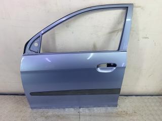 дверь передняя левая Kia Picanto 1 поколение (2004 - 2007), бензин, МКПП, голубой, хетчбэк 5 дв., передний привод