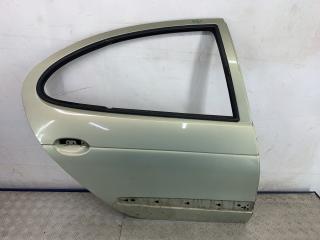 дверь задняя правая Renault Megane 1 поколение [рестайлинг] (1999 - 2003), 1.4 л., K4J 710, бензин, МКПП, оливковый, хетчбэк 5 дв., передний привод