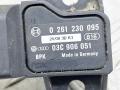 датчик абсолютного давления Volkswagen Golf 6 поколение 2008, 1.4 л., CGGA, бензин, 5МКПП, голубой, хетчбэк 5 дв., передний привод, 03C906051, 0261230095 - фото №5