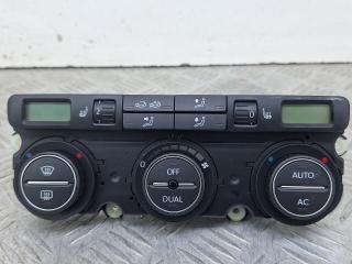 блок управления печки / климат-контроля Volkswagen Passat B6 2009, 1.4 л., CAXA, бензин, 6МКПП, голубой, универсал, передний привод, 3C0907044DK