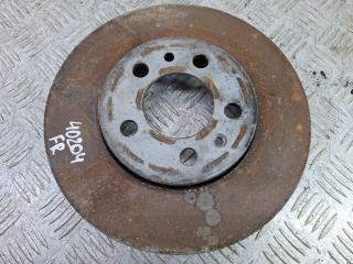 диск тормозной передний Volkswagen Polo 5 поколение 2011, 1.4 л., CGGB, бензин, 5МКПП, синий, хетчбэк 5 дв., передний привод