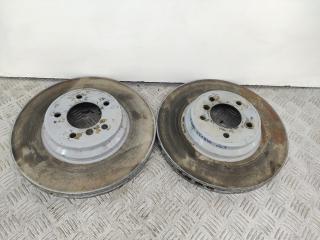 диски тормозные (комплект) BMW 3 серия E90/E91 [рестайлинг] (2008 - 2013), 3.5 л., дизель, чёрный, задний привод