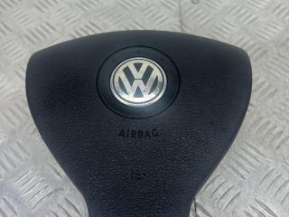 подушка безопасности водителя Volkswagen Passat B6 2009, 1.4 л., CAXA, бензин, 6МКПП, голубой, универсал, передний привод, 1K0880201BS