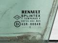 форточка передняя левая Renault Scenic 1 поколение [рестайлинг] 2002, 1.6 л., K4M 700, бензин, МКПП, серебро, минивэн, передний привод - фото №4