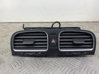 дефлектор обдува салона Volkswagen Golf 6 поколение 2008, 1.4 л., CGGA, бензин, 5МКПП, голубой, хетчбэк 5 дв., передний привод, 5K0815736C