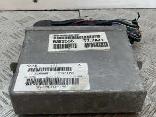 блок управления двигателем Saab 9-3 1 поколение 2001, 2.0 л., B205E, бензин, АКПП, черный, хетчбэк 5 дв., передний привод, 127421195, 5380068, 5382536, YS3DF55C822011537