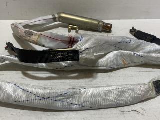 подушка безопасности боковая (шторка) BMW 3 серия E46 2002, 3.0 л., M57 D30 (306D1), дизель, МКПП, седан, задний привод, 4068702016010081