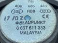 динамик двери Audi A6 4B/C5 [рестайлинг] (2001 - 2004), 2.4 л., BDV, бензин, МКПП, универсал, 4B0035411, 8637611333 - фото №6