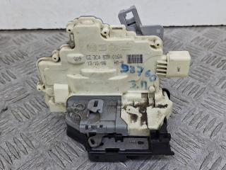 замок двери задней правой Volkswagen Passat B6 2009, 1.4 л., CAXA, бензин, 6МКПП, голубой, универсал, передний привод, 3C4839016A