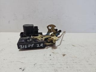 замок двери задней правой Daewoo Kalos 1 поколение 2004, 1.4 л., F14D3, бензин, МКПП, красный, минивэн, передний привод