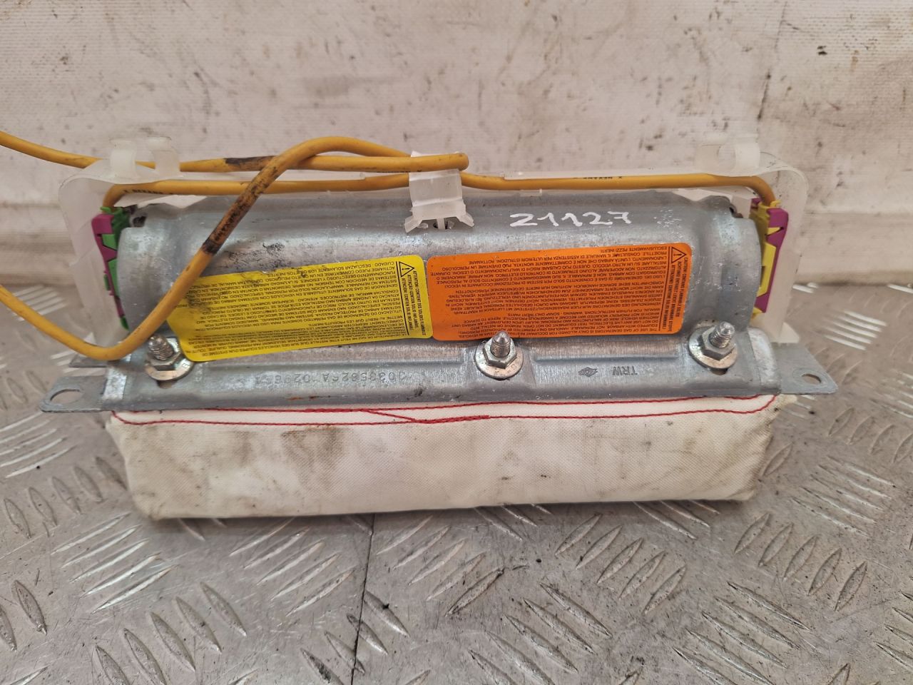 подушка безопасности пассажира Fiat Stilo 1 поколение 2002, 1.2 л., 188 A5.000, бензин, МКПП, хетчбэк 5 дв., передний привод, 30329150G, 51718892, C50030330483D - фото №1