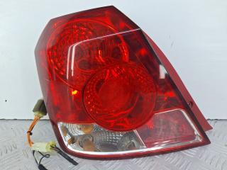 фонарь задний левый Chevrolet Aveo T200 2005, 1.6 л., бензин, АКПП, черный, передний привод