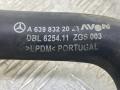патрубок радиатора Mercedes-Benz Vito W639 2006, 3.2 л., M 112.951, бензин, АКПП, черный, задний привод, A6398322023 - фото №6