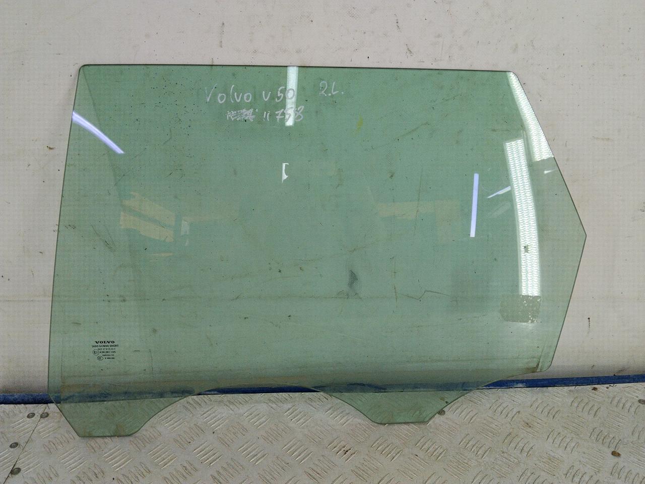 стекло двери задней левой Volvo V50 1 поколение 2005, 2.4 л., B 5244 S, бензин, МКПП, универсал, передний привод - фото №1