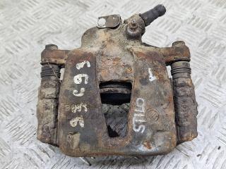 суппорт передний левый Fiat Stilo 1 поколение 2004, 1.2 л., 188 A5.000, бензин, МКПП, голубой, хетчбэк 3 дв., передний привод