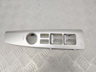 накладка блока управления стеклоподъемниками Hyundai Santa Fe 2 поколение (CM) 2007, 2.2 л., D4EB, дизель, АКПП, серый, внедорожник 5 дв., полный привод, 3714901110